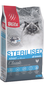 Blitz Adult Classic Sterilised Курица 2кг.