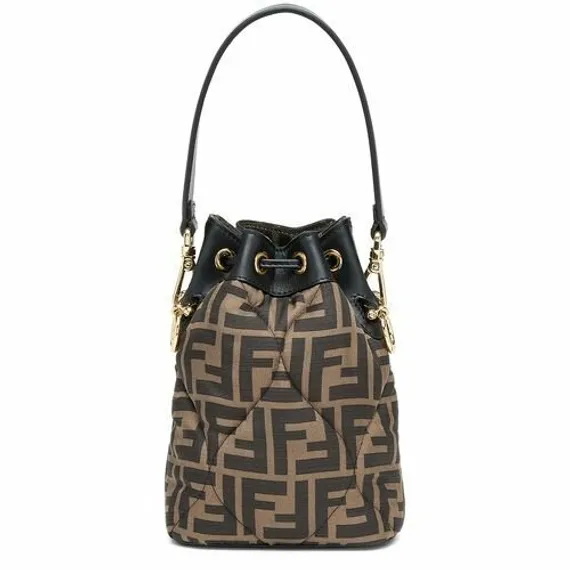 Сумка-мешок Fendi Mon Tresor темно-коричневый