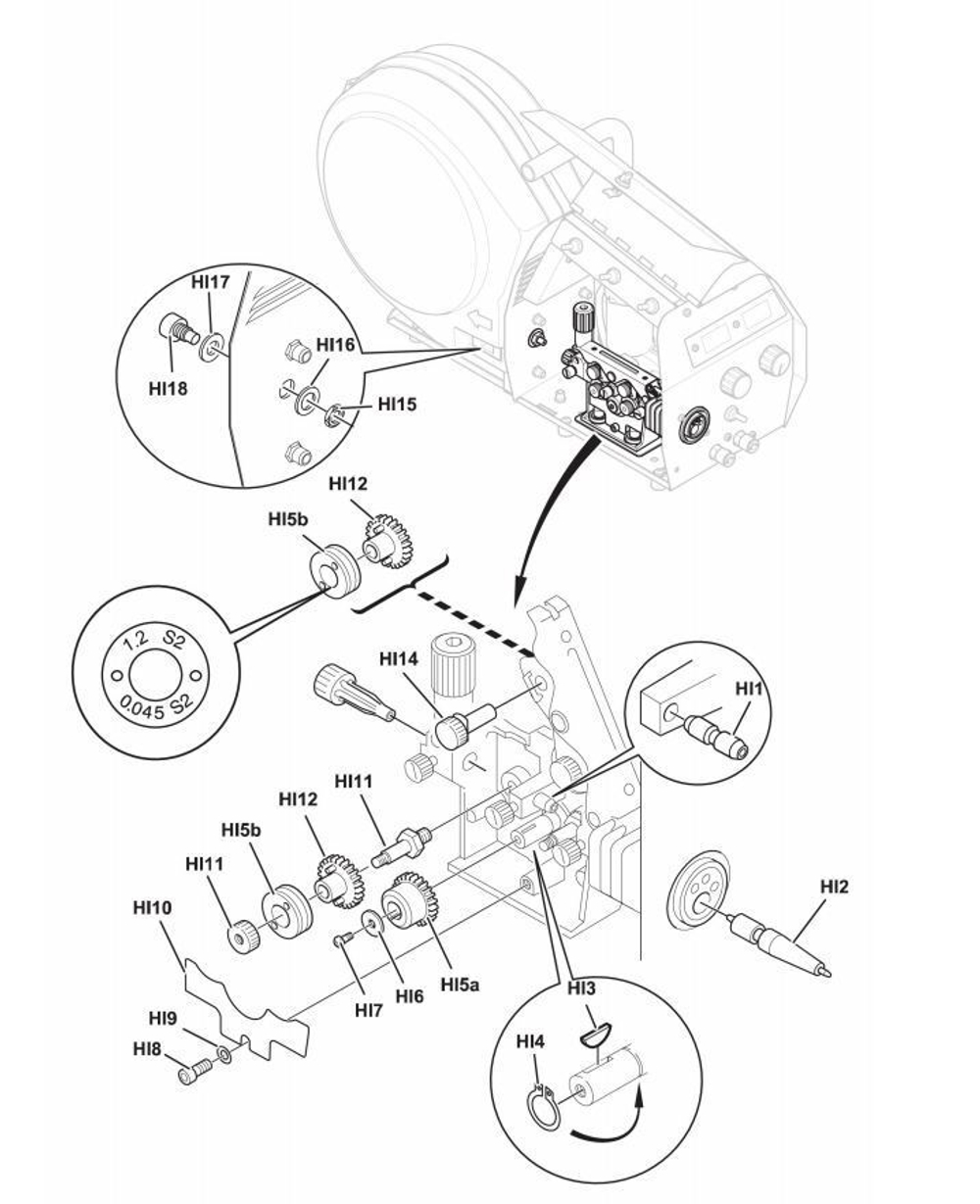 Подающий механизм Warrior Feed 304
