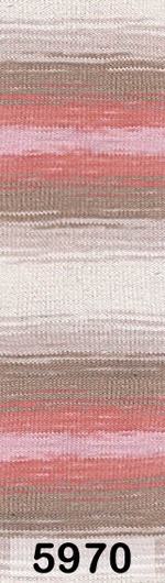 Пряжа Alize Bella Batik (5970)