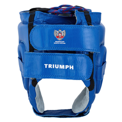 HGT-9411FBR Боксерский шлем TRIUMPH синий