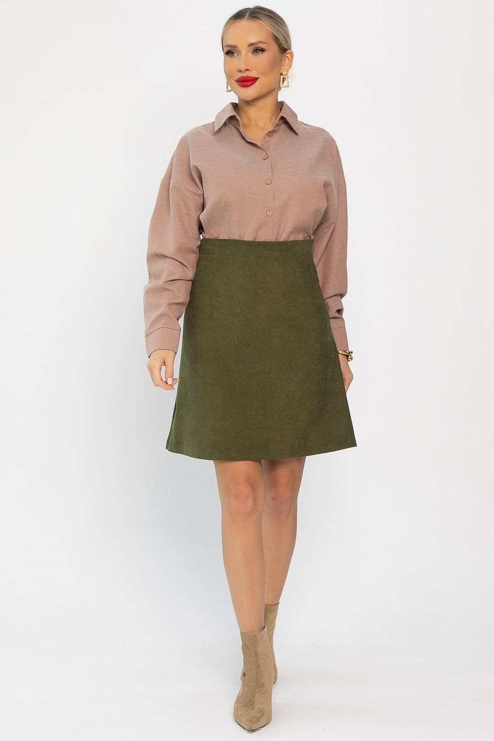 Юбка Перси (хаки) Ю14184-10М LT Collection