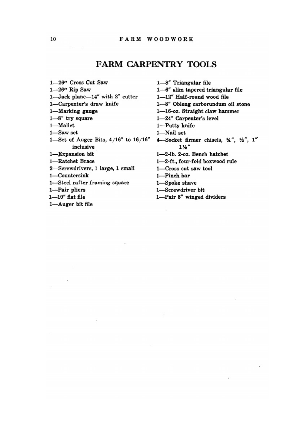 Farm Woodwork | Louis Michael Roehl