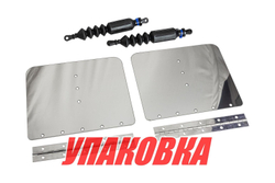 Комплект транцевых плит, размер 9'х8', Nauticus (упаковка из 4 шт.)