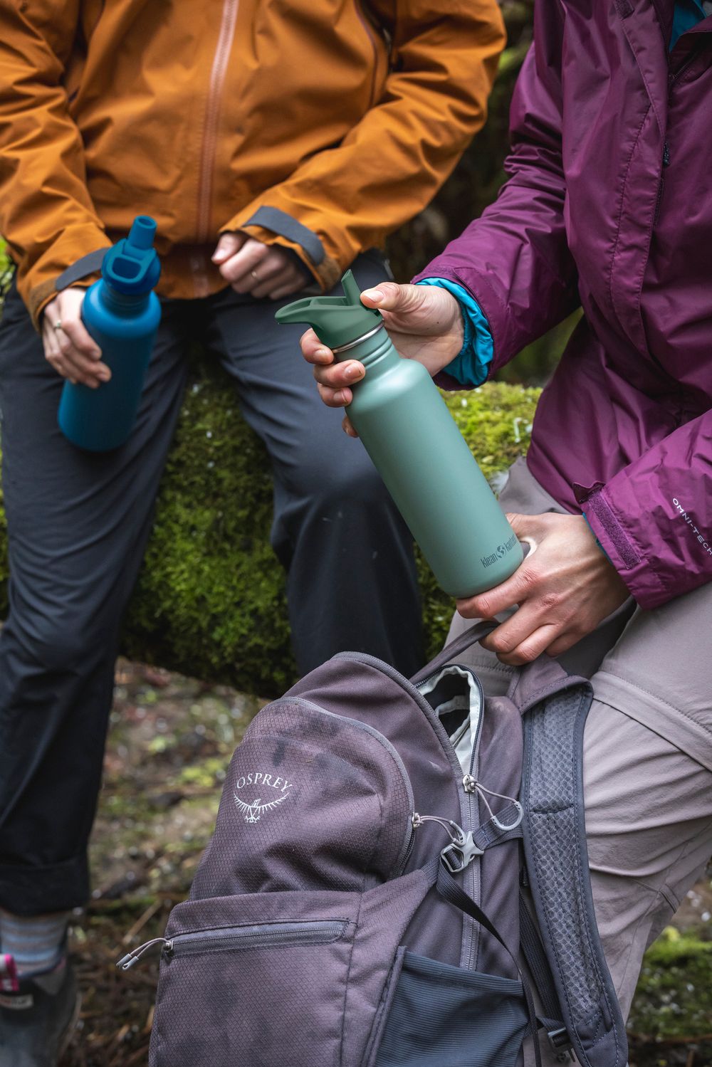 Бутылка Klean Kanteen Classic Narrow Flip Sport 18oz (532 мл) Sea Spray