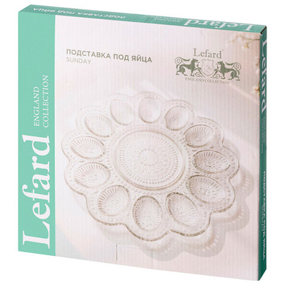 Подставка для 12 яиц "Sunday" 26,5*26,5*2см, 355-444