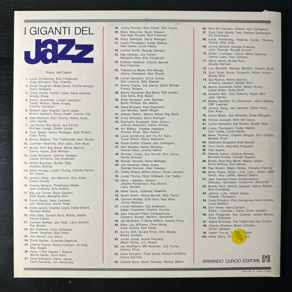 Giganti Del Jazz Vol. 55 - Grant Green, Kenny Burrell, Billy Taylor, Attila Zoller (Италия 1981г.)