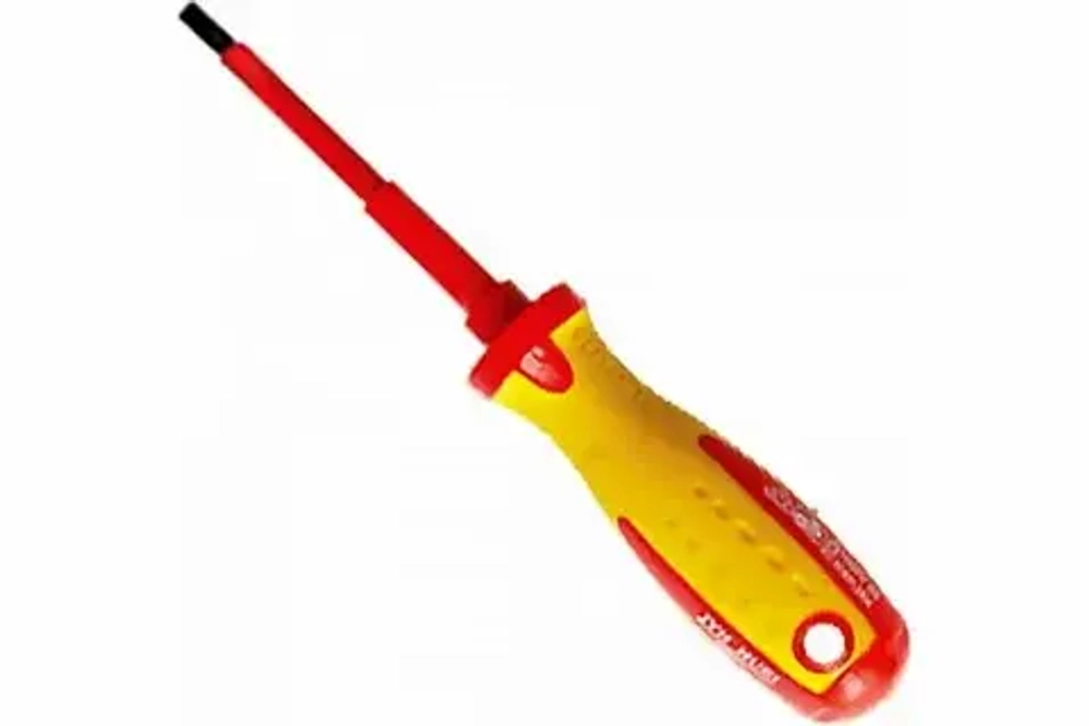 Отвертка SL3,0 x 80 мм, Insulated, CrMo, до 1000 В, двухкомп. рукоятка// Matrix 12914