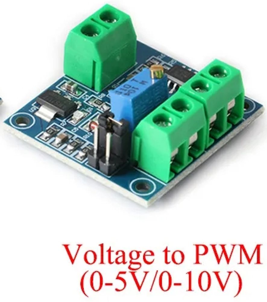 Модуль преобразования Аналоговый сигнал (0-5 В) (0-10 В) в ШИМ Модуль преобразования Аналоговый сигнал (0-5 В) (0-10 В) в ШИМ