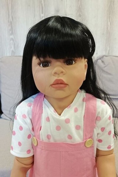 УЦЕНКА Кукла Реборн ростовая 98см в пакете (FA-260)