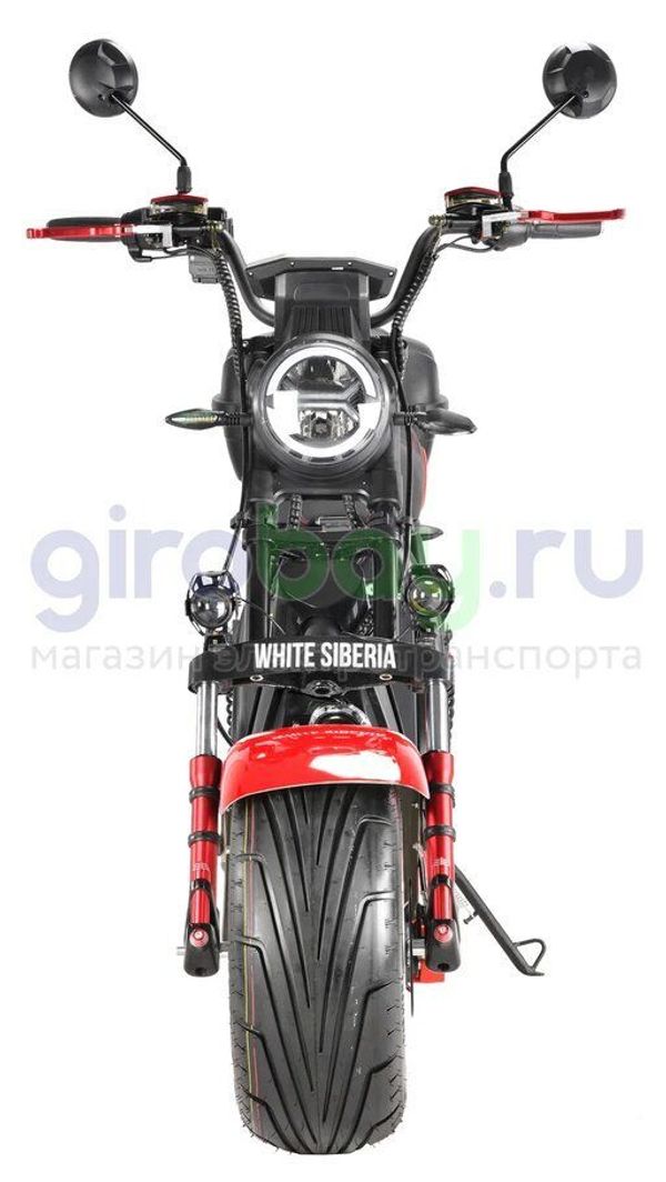 Электроскутер WHITE SIBERIA PRO MAX 3950W (Красный) фото №12