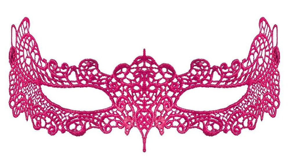 Ажурная маска с чуть приподнятыми краями