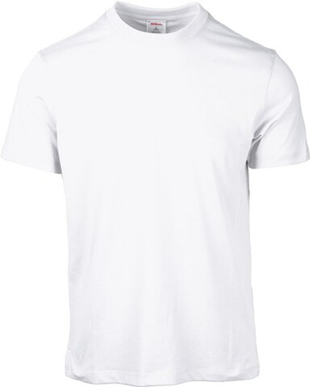 Мужская теннисная футболка Wilson Unisex Team Graphic T-Shirt - белый