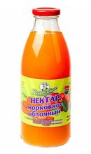 Нектар Морковно-яблочный с мякотью 750мл. Хозяин барин - купить не дорого в Москве