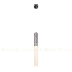 Подвесной светильник Cloyd FAGOTT P1 / выс. 38 см - хром (арт.11037)
