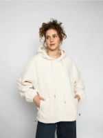 Толстовка плюшевая с капюшоном