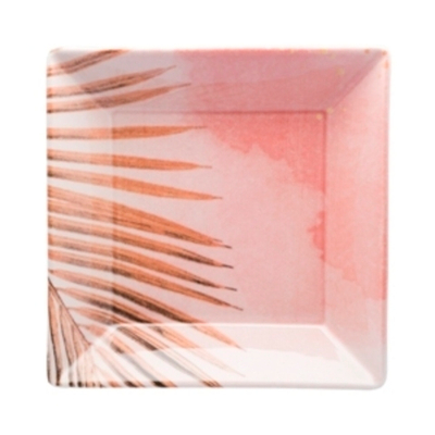 Тарелка Мелкая Квадратная Quartier Bossa 26,5X26,5Cm Oxford 102443 , Ga02-2473