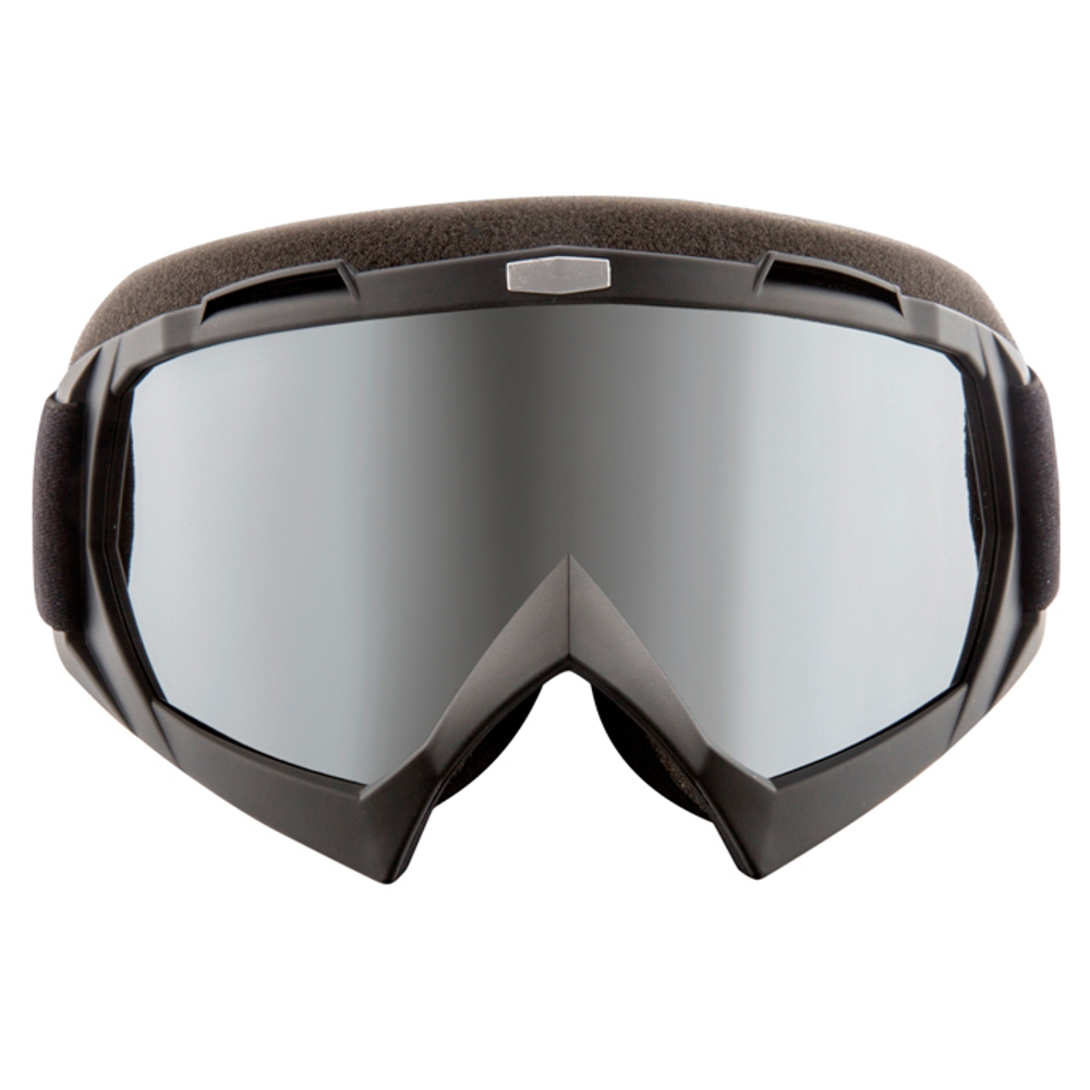 Очки внедорожные CKX WIN ASSAULT LD/MIR SMKL, чёрный матовый