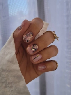 Lucky Rose Слайдеры наклейки для ногтей Foil 153