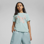 Детская футболка PUMA BUTTERFLY VIBE  Logo Tee