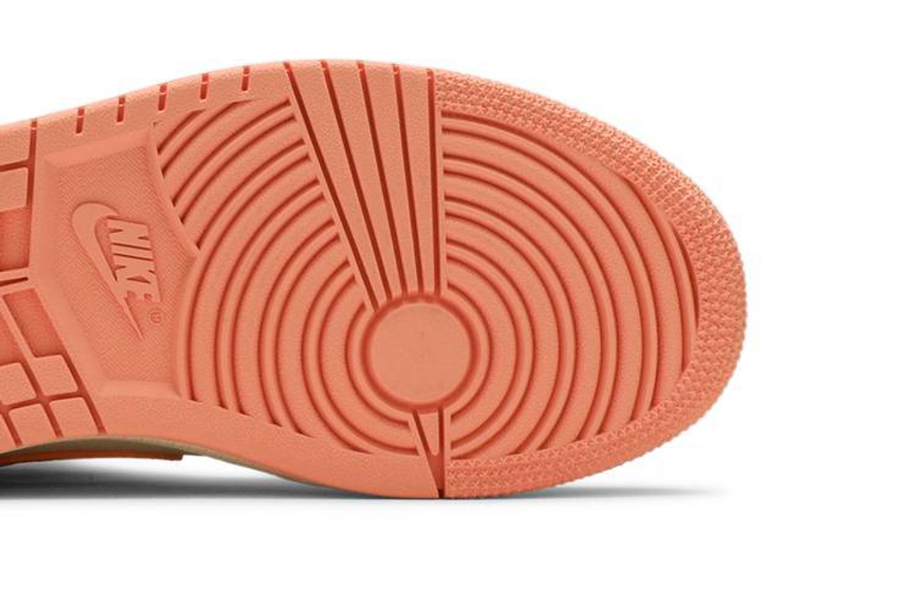 Кроссовки Jordan Air Jordan 1 Mid "Apricot Orange" (Женская размерная сетка)