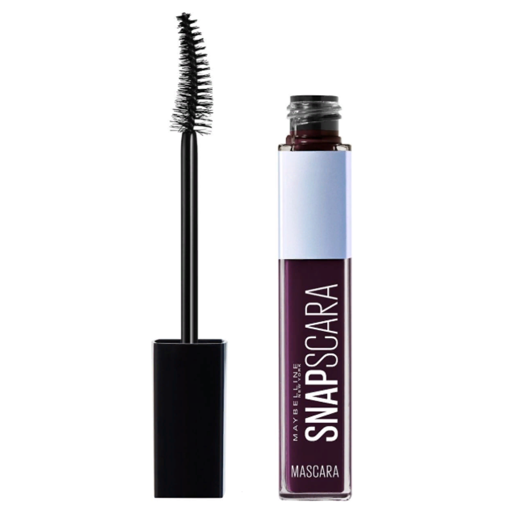 Maybelline Тушь для ресниц Snapscara, чистый объем и длина без комочков, тон №02, Черная вишня, 9,5 мл