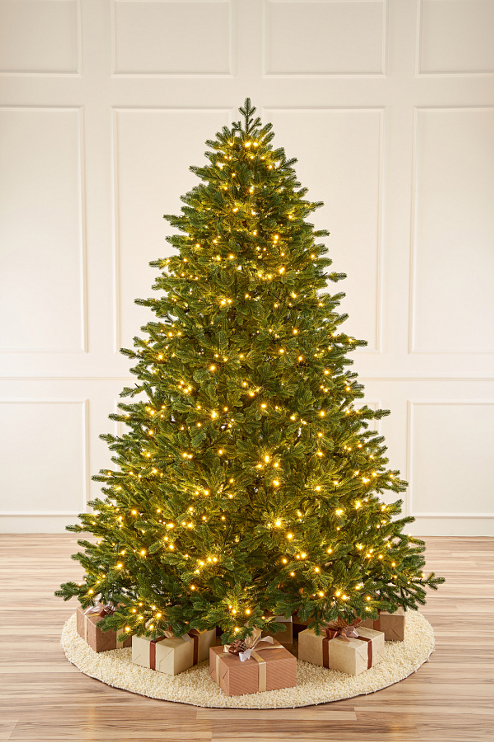 Ель искусственная с лампочками Византийская ELITE (лампочки с мерцанием)