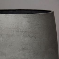 Кашпо BOWL SMOKEY BLUE D65 H36