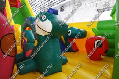 Коммерческий надувной батут "Сафари парк" 15*8*7 м