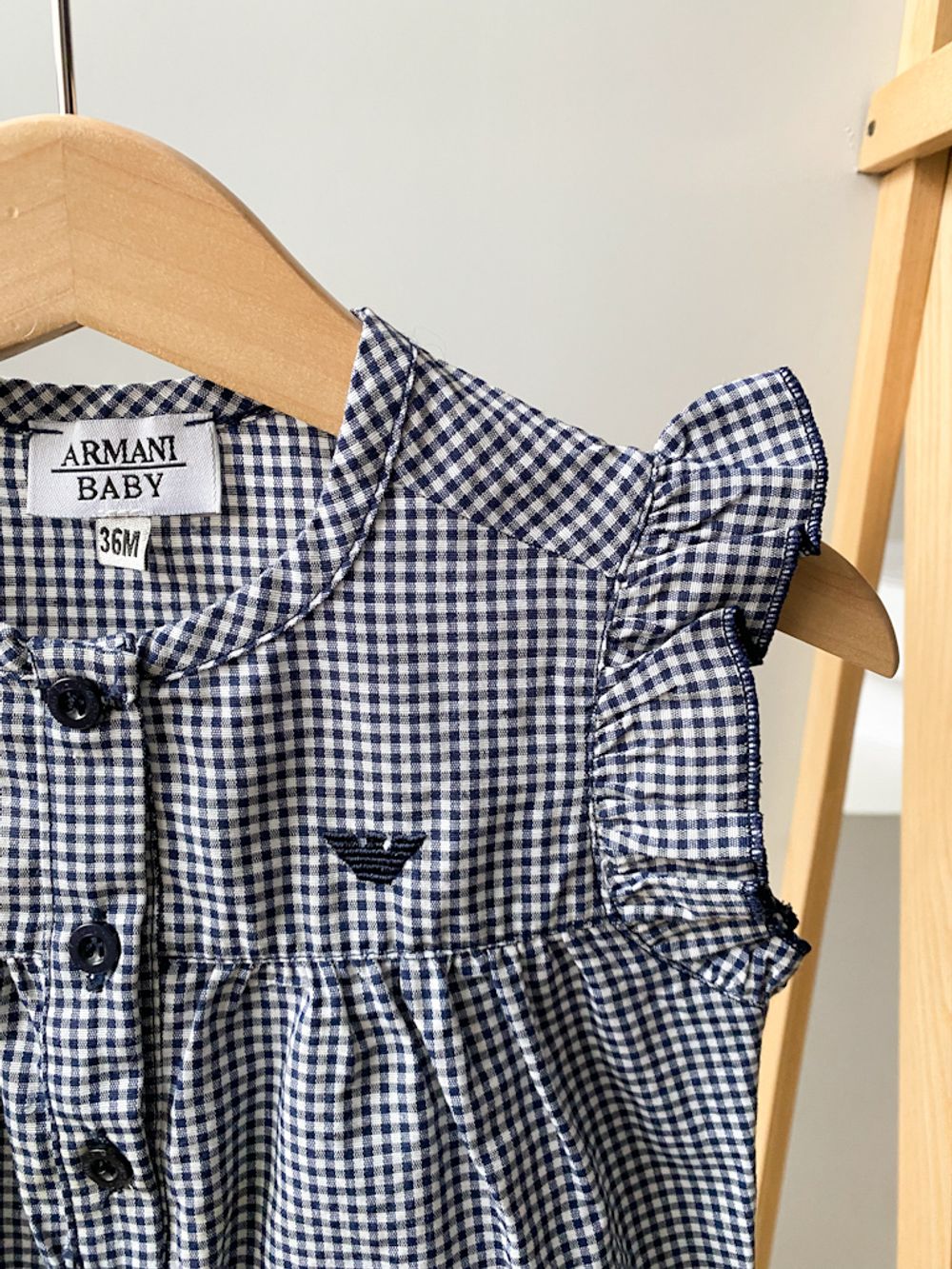 Хлопковая блузка Armani, 98