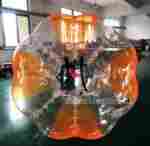 Бампербол «Прозрачно - оранжевый», ПВХ, диаметр 1,8 м