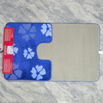 Коврик MAXIMUS 2шт 60*100/50*60см, 4980 D.BLUE