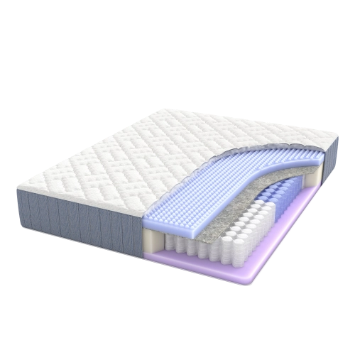 Матрас BuyMassage, 23 см, средняя жесткость, независимые пружины