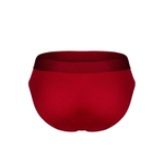 Бордовые бамбуковые трусы-брифы (Размер: M) (Цвет: бордовый)