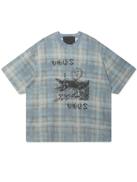 Мужская Футболка Field Of Daisies Tartan
