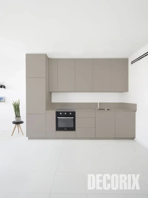 Краска серая в баллончике глянцевая акриловая DECORIX - "Серый жемчуг" эмаль аэрозольная для любых поверхностей 520 мл