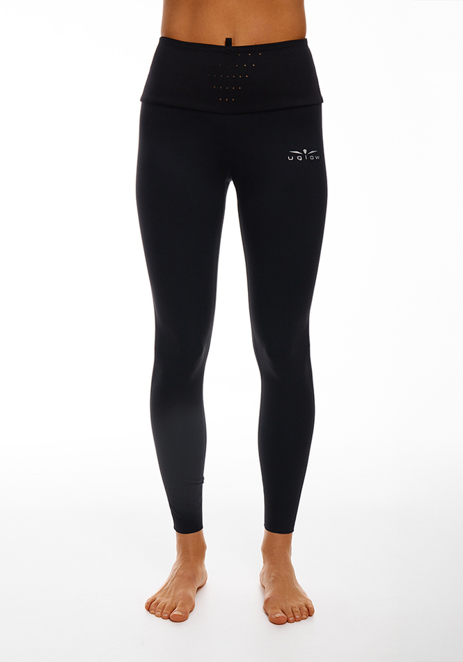 ТАЙТСЫ С ПОЯСОМ ЖЕНСКИЕ SFA FULL TIGHT | BLACK SILVER