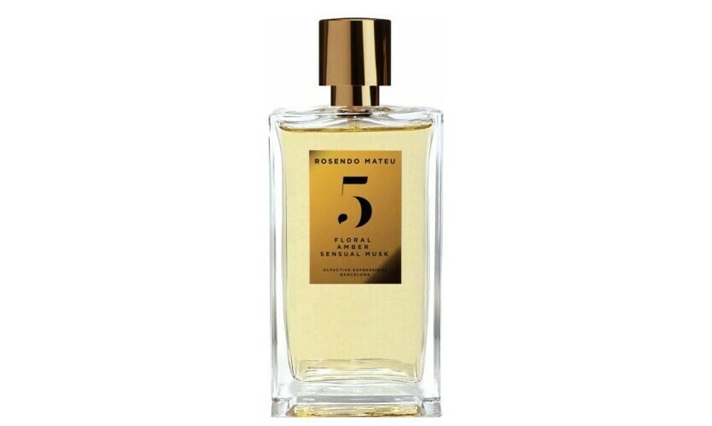 Rocendo Mateu nº 5 floral, amber, sensual musk