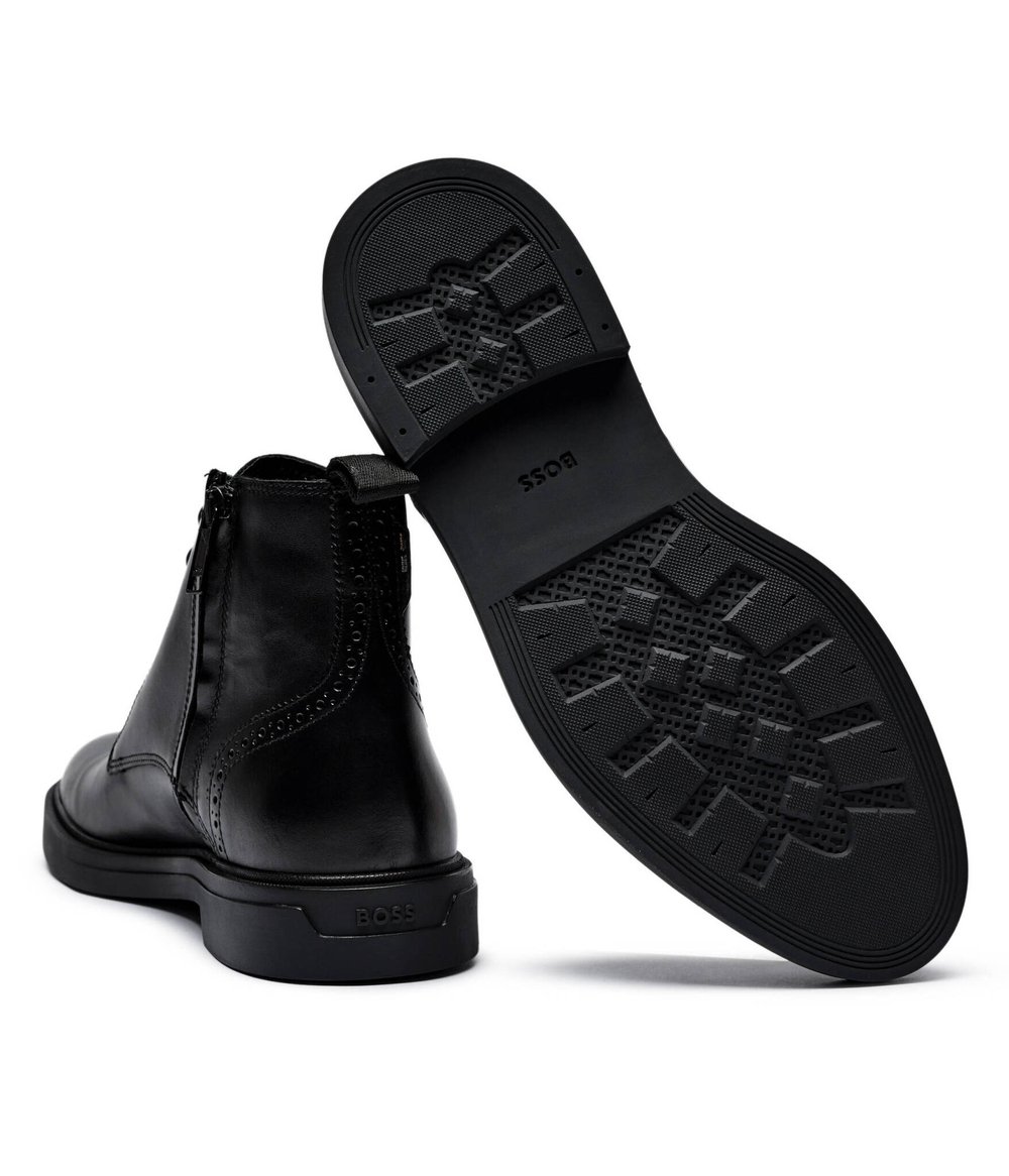 Кожаные высокие сапоги calev BOSS BLACK - черный(50523023)