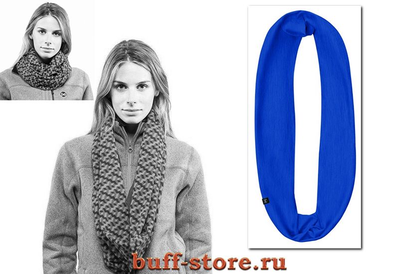 Снуд Buff Solid Medieval Blue Фото 1