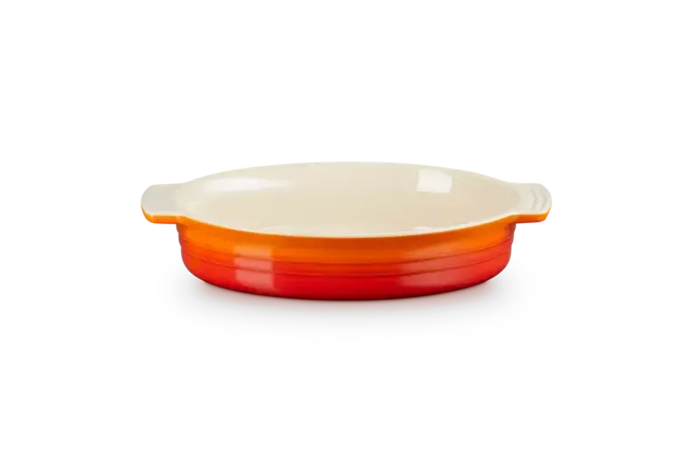 Le Creuset - Форма для выпечки 28 см, овальная, с пламенем / артикул   61105280900006  / GTIN 630870277235