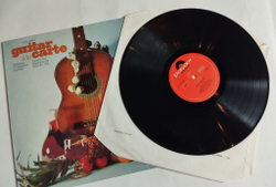 Винтажная виниловая пластинка LP Ladi Geisler Guitar A La Carte Классическая Гитара (UK 1967)