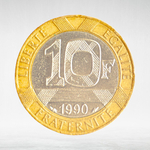 France, 10 Francs 1990 - Génie de la Bastille, VF