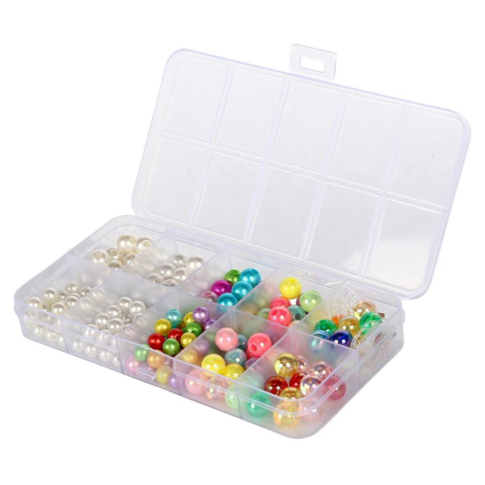 Набор украшений для девочек, в наборе бусины, браслет 13х6,5 см, коробка с-31242