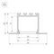 Профиль Arlight PLS-LOCK-H25-FM-2000 ANOD 016447