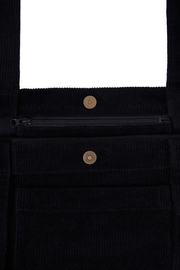 Шоппер Cord work bag черный - фото 2