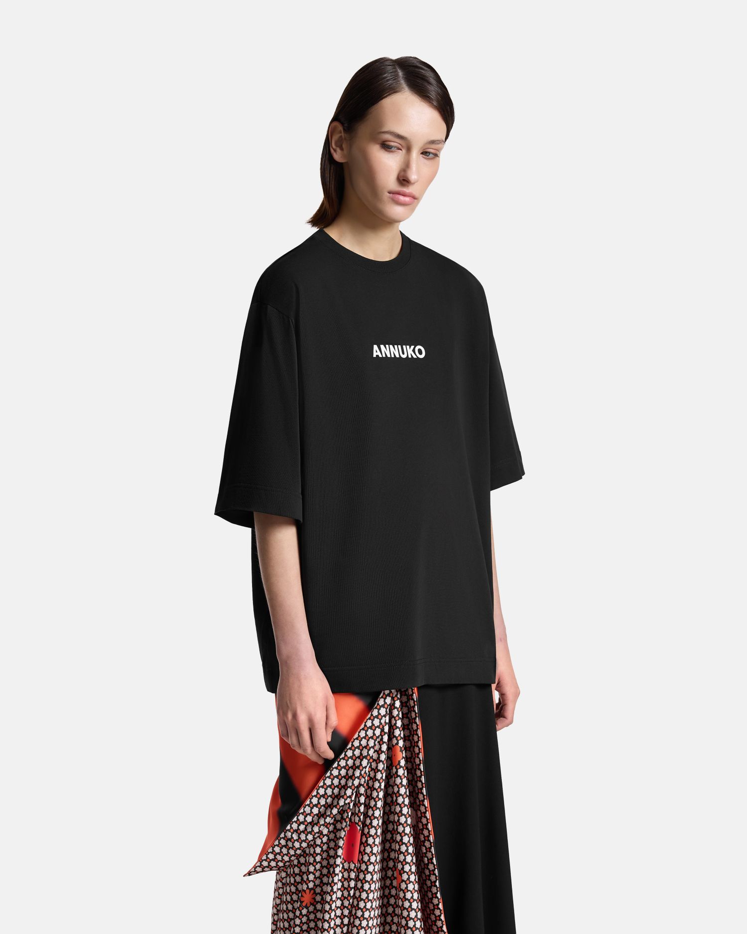 ФУТБОЛКА ПРЯМОГО КРОЯ ПРИНТ