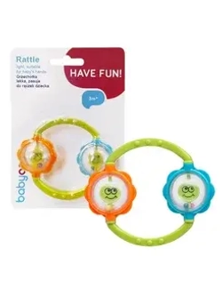 Погремушка для новорожденных деток Два шарика