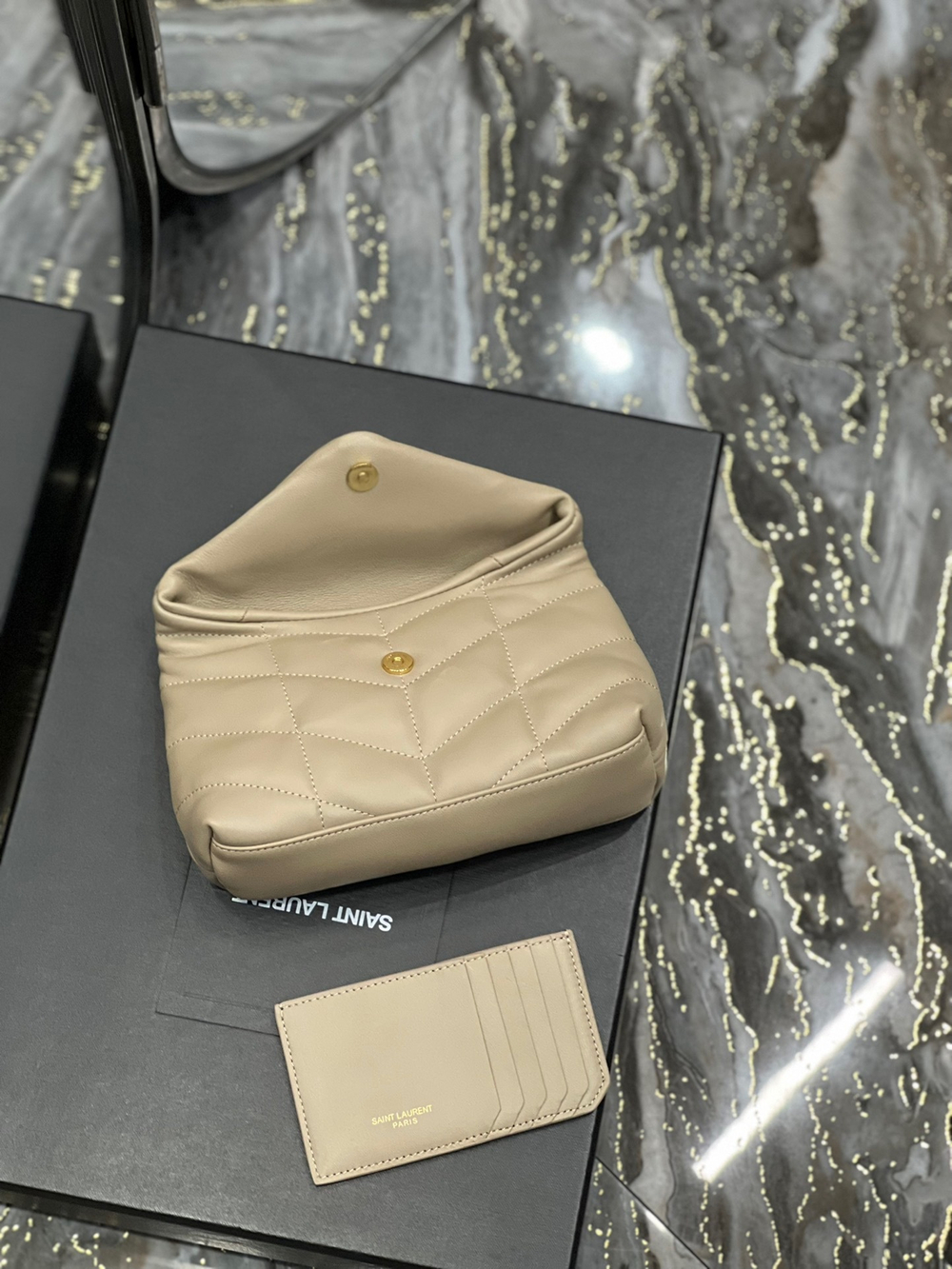 Saint Laurent Loulou Puffer Bag 18 cm
