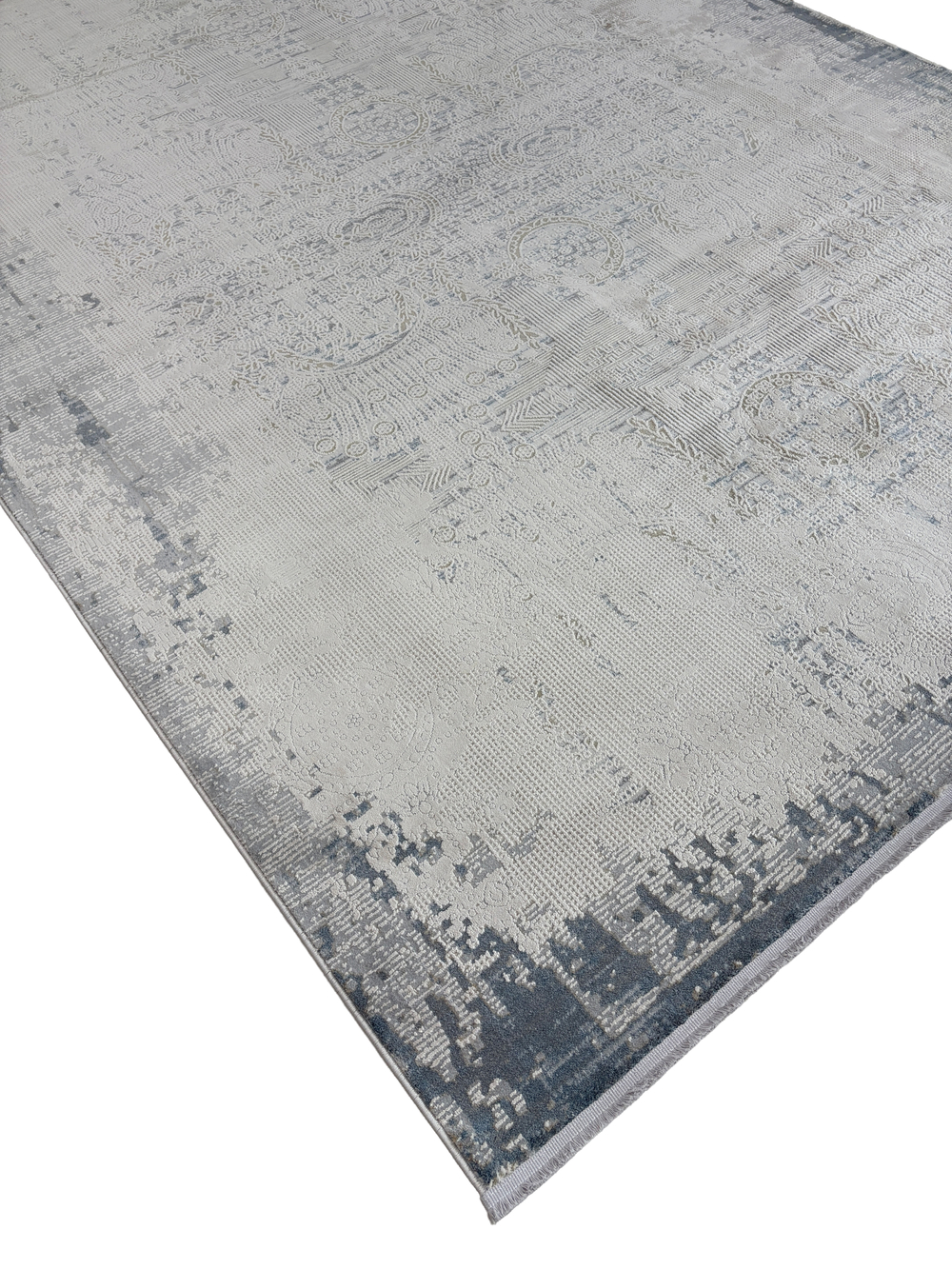 Ковер Perla C545AG L.Grey/Blue Прямоугольник
